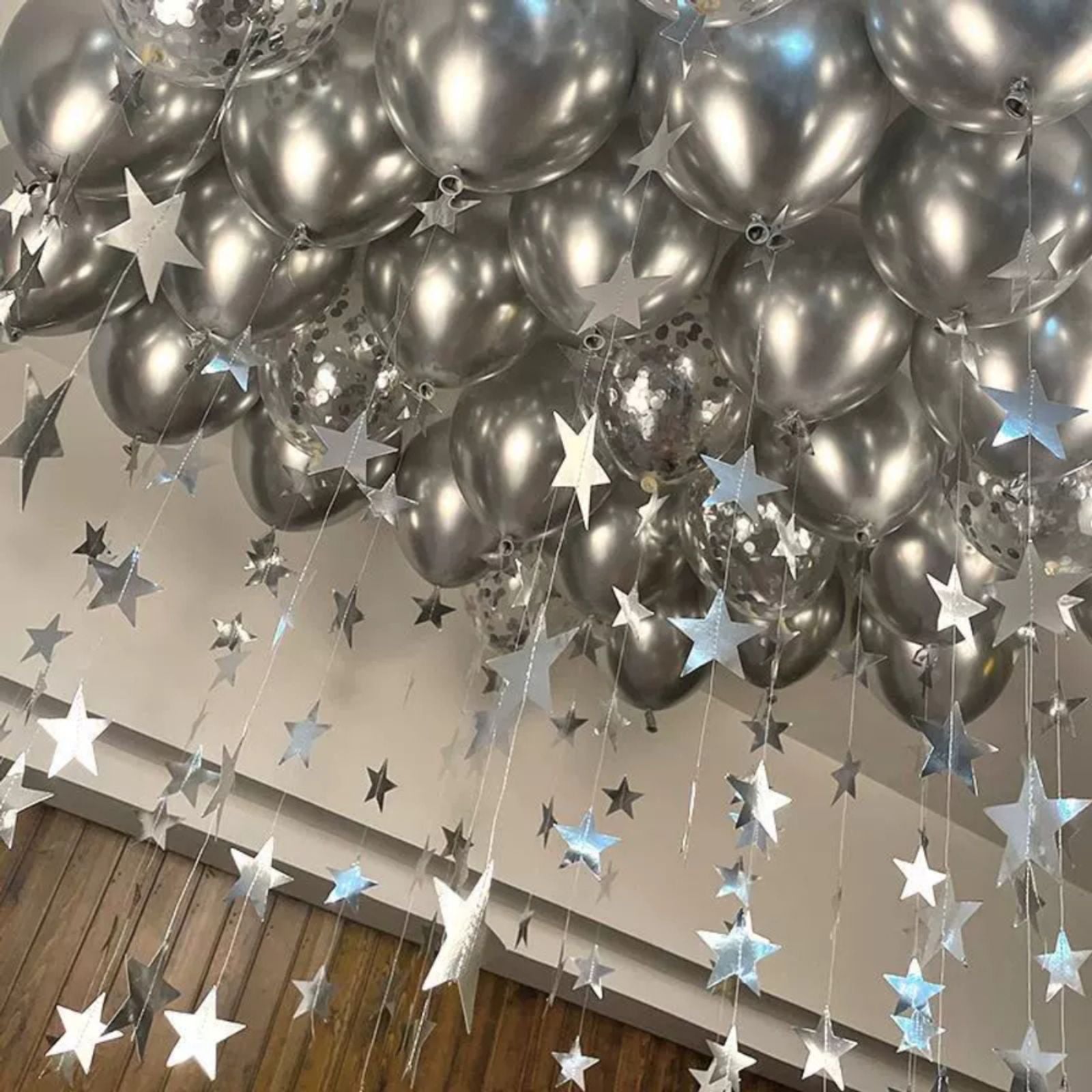 43 Pcs Metallic Thick Balloons Set for Party Decoration