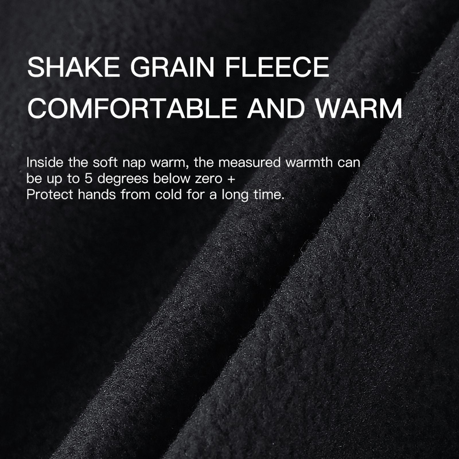 Winter Warm Touchscreen Leather Cycling Gloves for Men