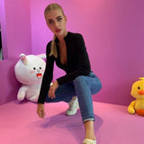 Sexy Long Sleeve Bodysuit for Women