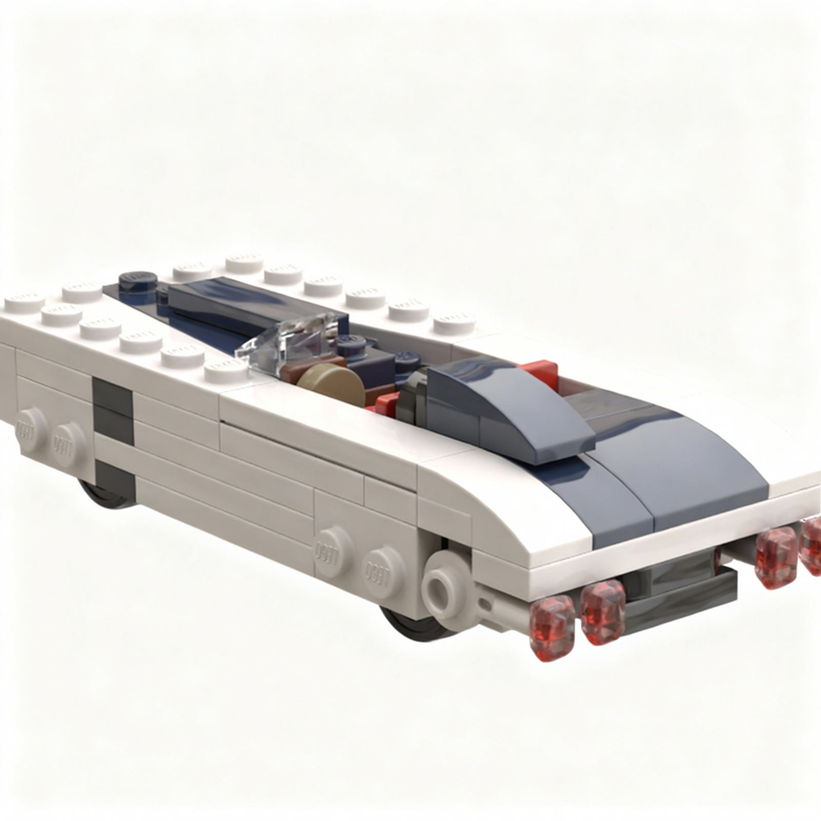 103pcs Cadillac Series Le Monstre Building Blocks Set