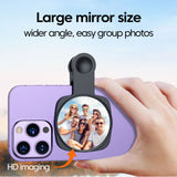Smartphone Camera Lens Selfie Mirror Clip Kit