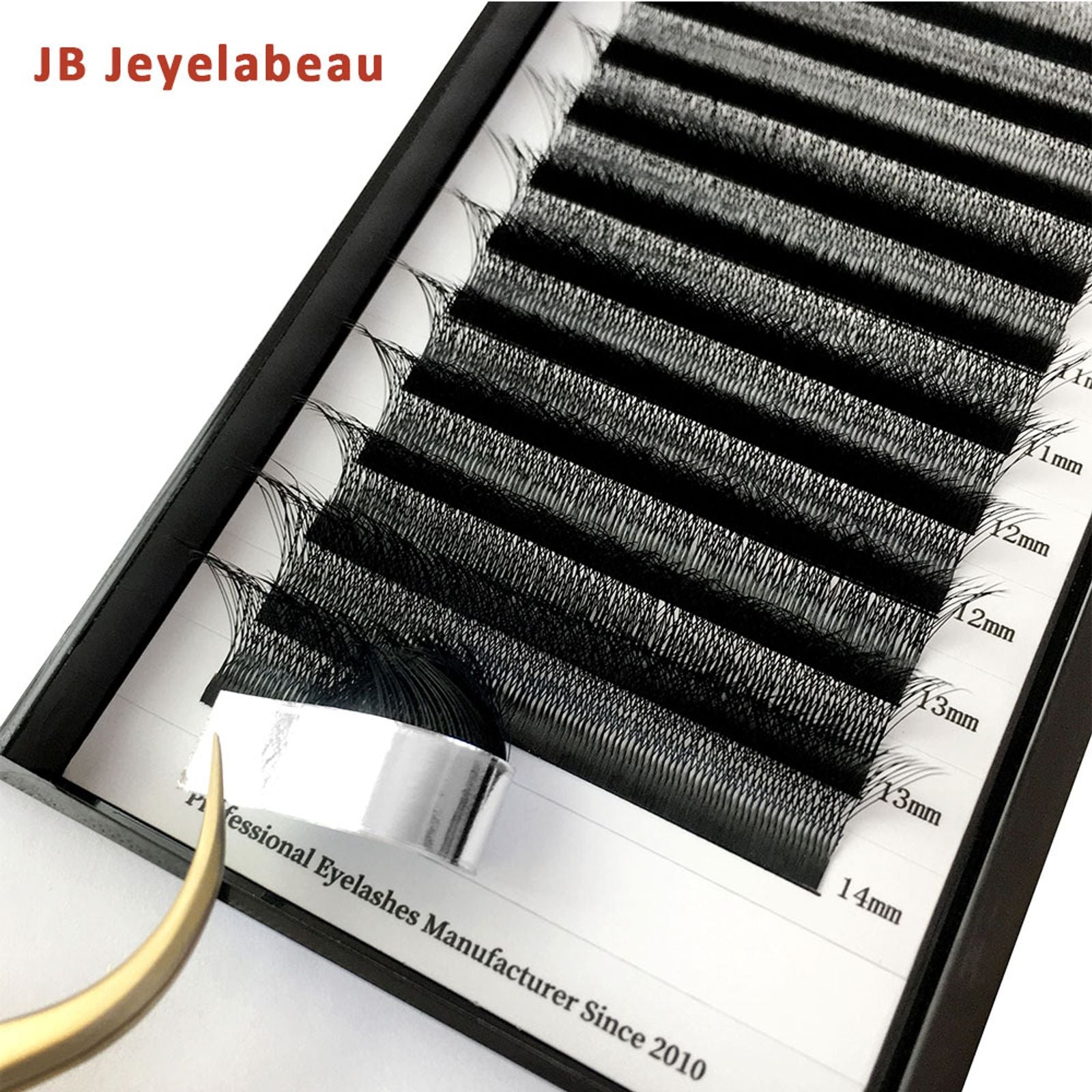 3D 4D 5D Fake Eyelashes - Naturally Curled Premade Volume Fans