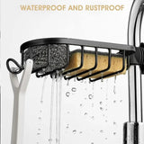 Bathroom Faucet Storage Rack and Shower Soap Holder