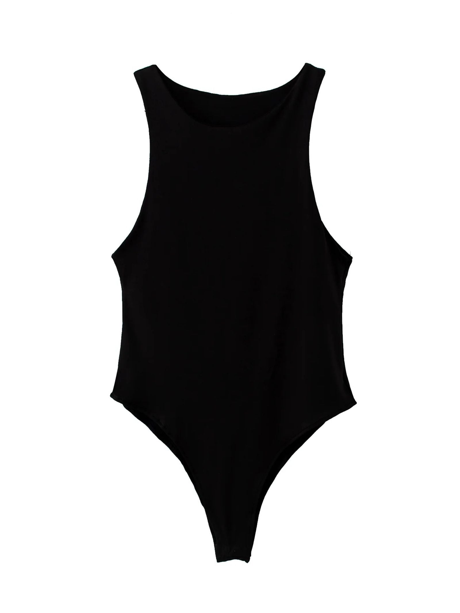 Summer Solid Bodycon Bodysuits for Women