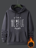 Unisex Hooded Sweatshirt with Letter Print