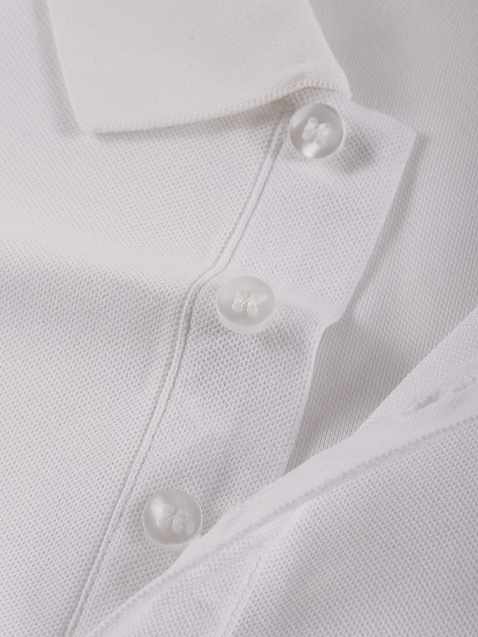 Gothic Design Letter R Long Sleeve Polo Shirt for Men