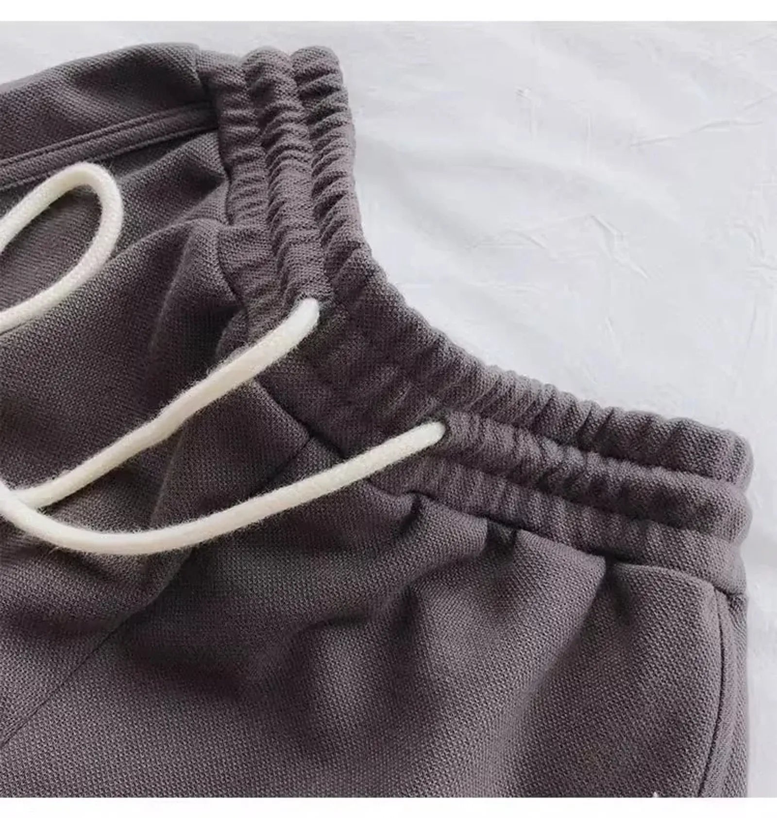 Women's High Waist Loose Drawstring Sports Shorts