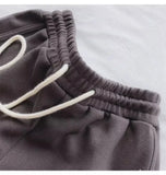 Women's High Waist Loose Drawstring Sports Shorts