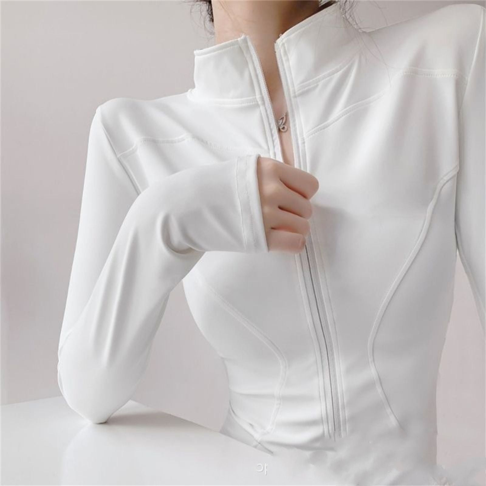 Women's Long Sleeve Sport Jacket for Gym & Casual Wear