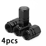 4PCS Colorful Car Tire Valve Caps