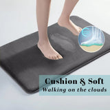 Non-Slip Coral Velvet Bath Mat for Home Decor