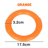 Interactive Orange Dog Toy Flying Disk for Training