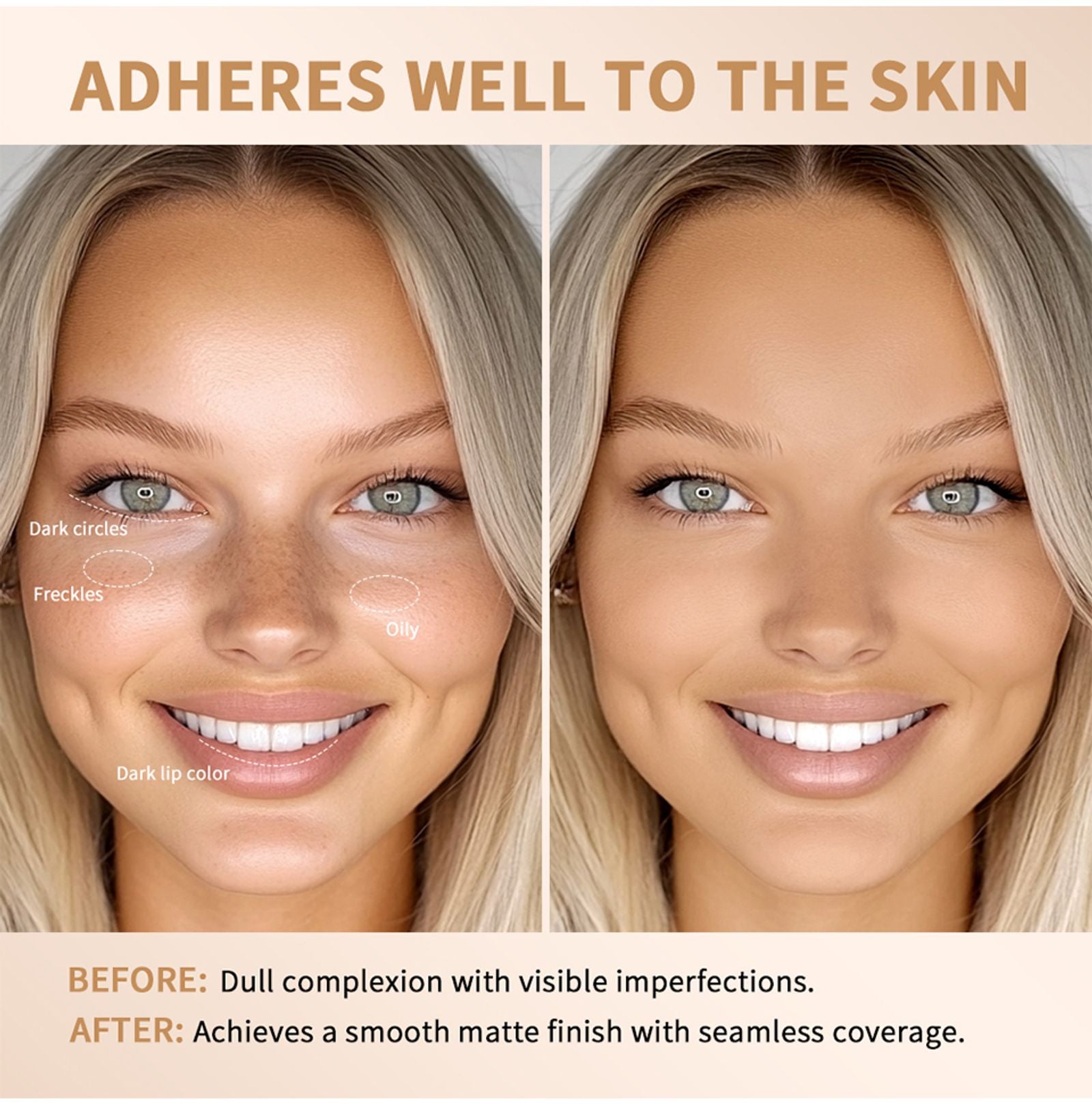 Skin Tint Foundation Stick - 6 Color Options