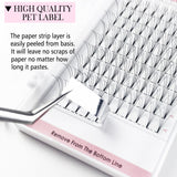 Premade Volume Fans Short Stem Russian Eyelash Extensions