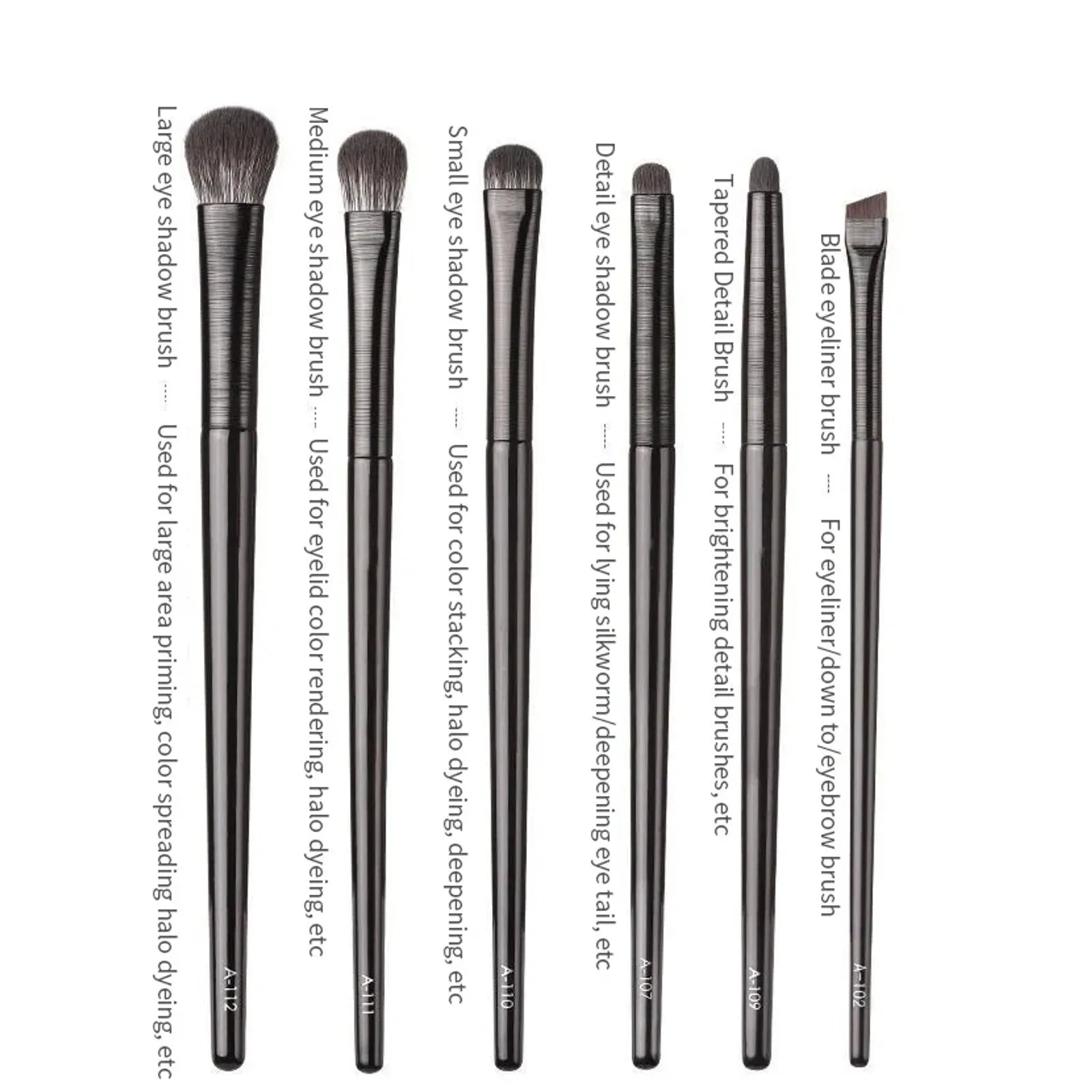 6PCS Professional Eyes Makeup Brushes Set