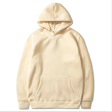 Men's Oversized Fleece Hoodie - Casual Pullover