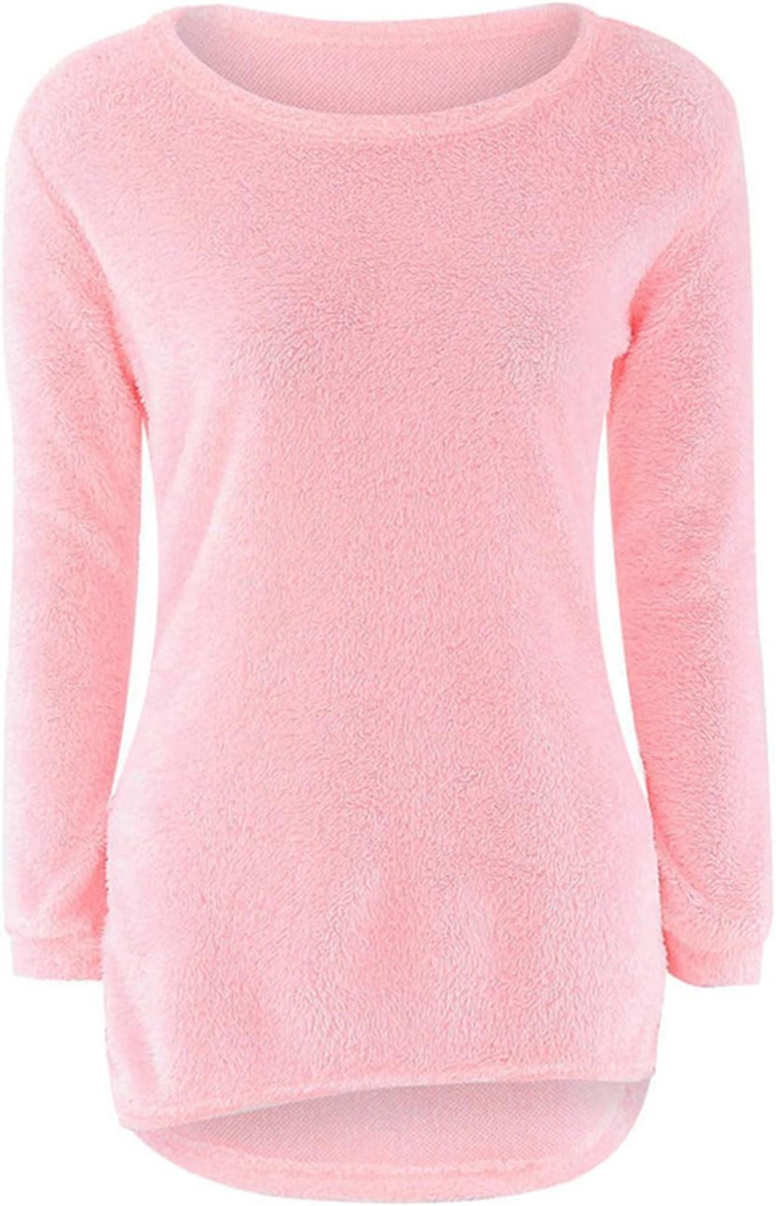 Plus Size Women's Warm Knitted Pullover Sweater
