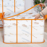 Transparent Plastic Storage Bag for Blankets and Bedding