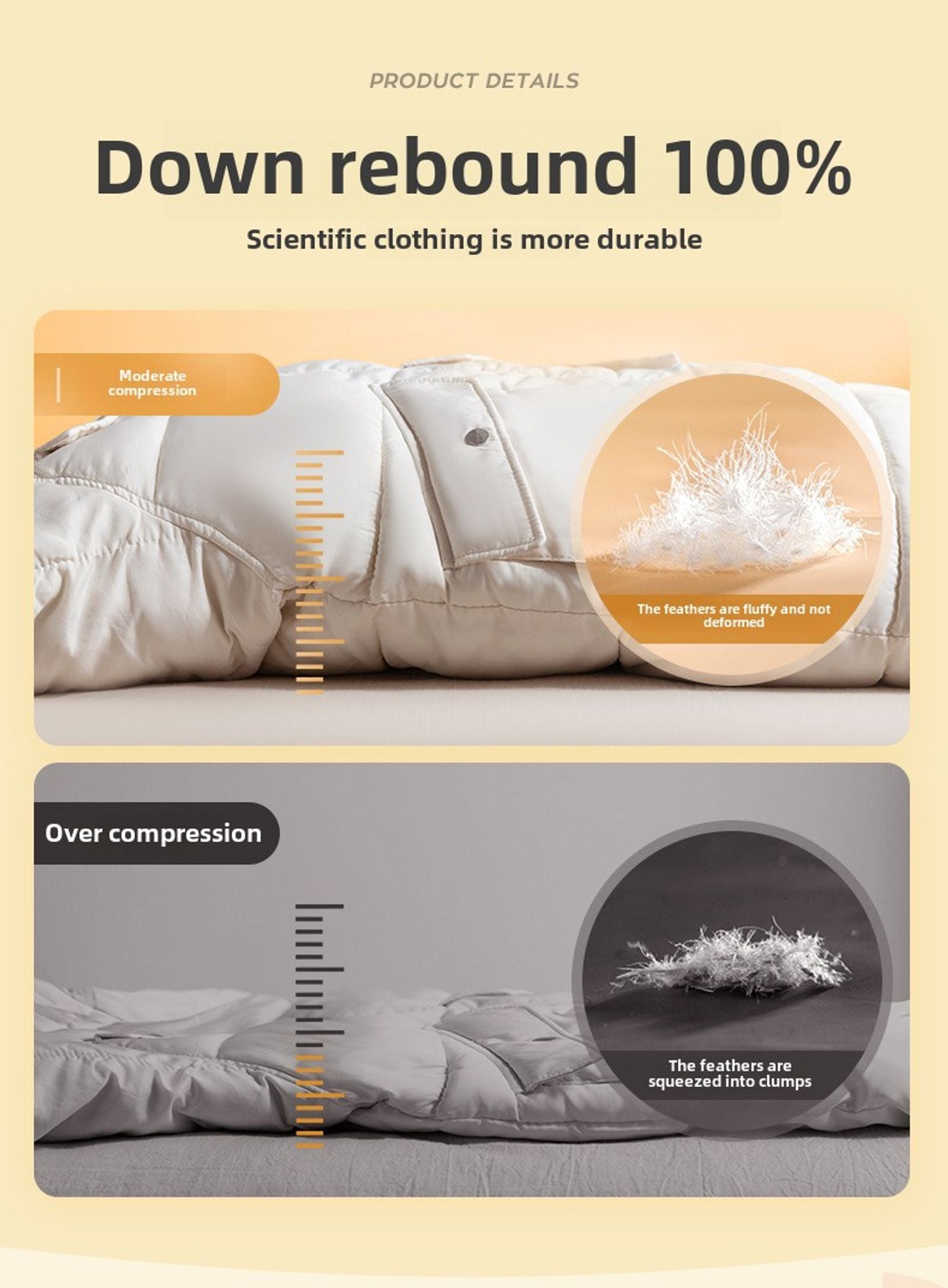 Large 3D Vacuum Compression Bags for Clothes and Quilts