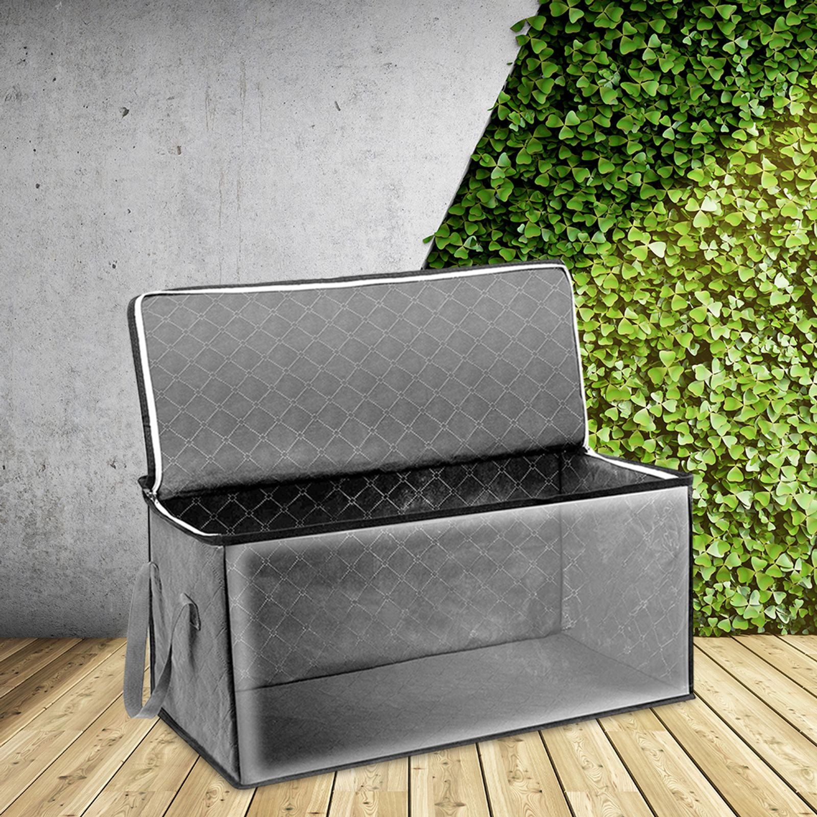 Large Capacity Foldable Clothes Storage Bag with Lids