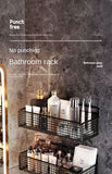 Multifunctional Wall-Mounted Bathroom Organiser