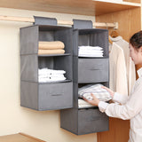 Collapsible Clothes Storage Organizer for Easy Closet Management