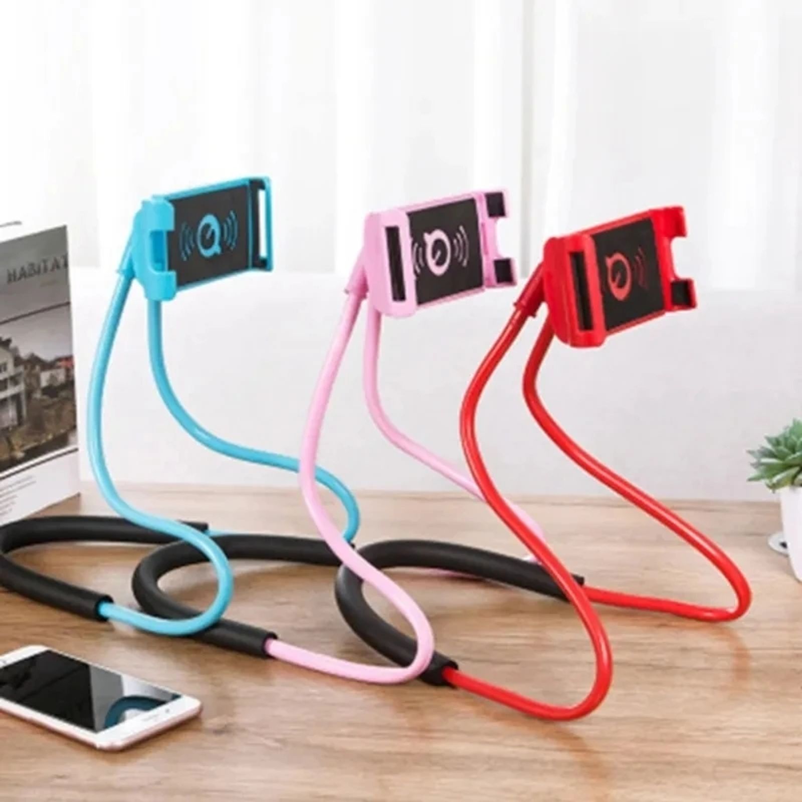 Flexible Neck Mobile Phone and Tablet Holder