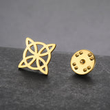 Skyrim Amulet Witch Knot Brooch - Stainless Steel Badge Pin