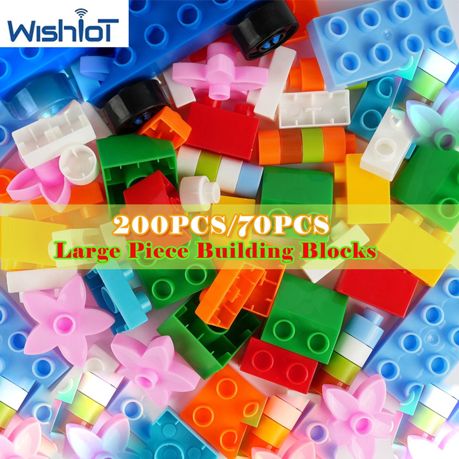 Large Particle Building Blocks Set - 70PCS/200PCS