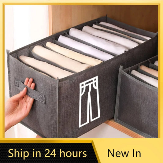 Pants and Jeans Storage Box - Organizer for Underwear and Socks