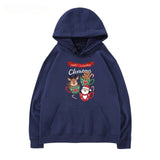Christmas Santa Claus Reindeer Hoodie for Men & Women