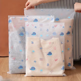 5pcs Printed Travel Storage Bags, Waterproof Clothes Organizer