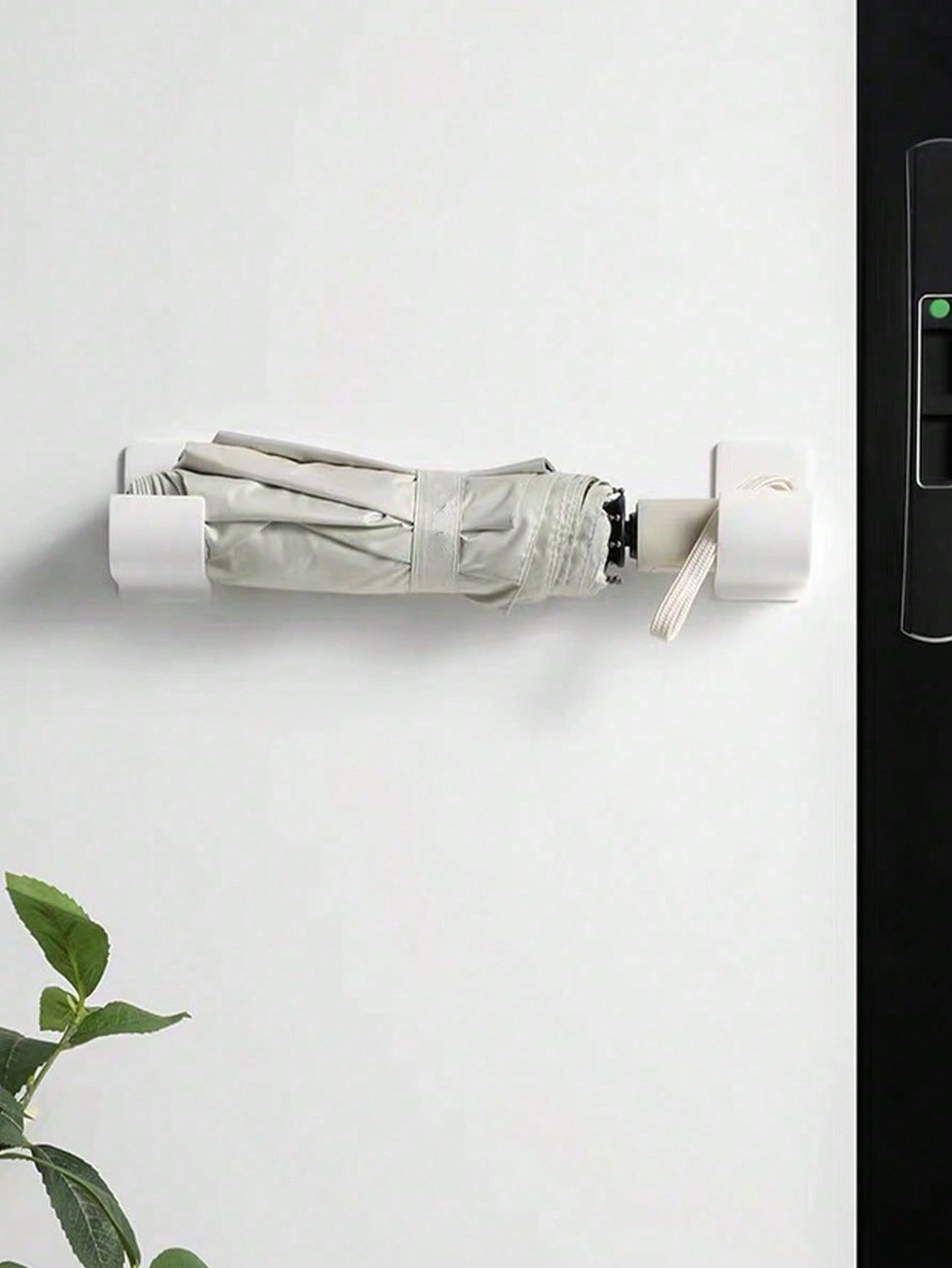 2pcs No Punch Trash Bag Dispenser - Kitchen Organizer