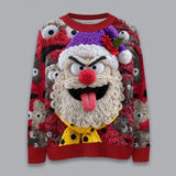 Ugly Christmas Sweater for Women - Warm Knit Crew Neck