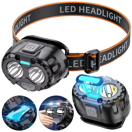 Powerful Waterproof LED Headlamp for Outdoor Activities