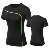 Quick Dry Slim Fit Yoga Tops for Women