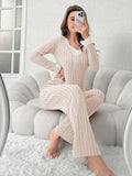 Warm Winter Pajama Set for Women
