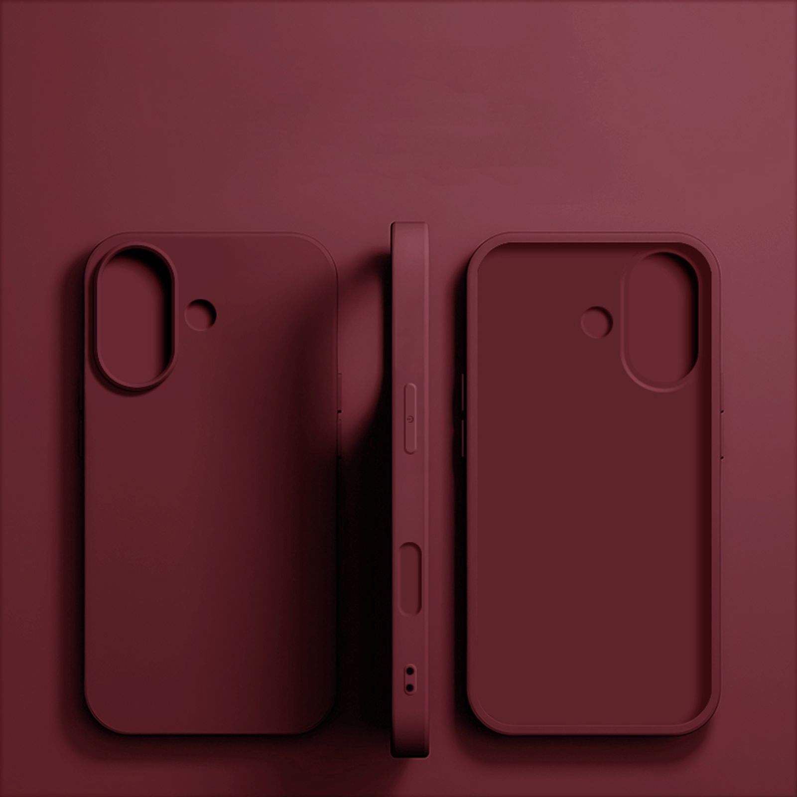Luxury Liquid Silicone Phone Case for iPhone 11-16 Pro Max