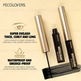 2PCS Waterproof Ultra-fine Brush Mascara for Thickening Eyelashes