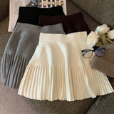 Korean Pleated Mini Skirt for Women