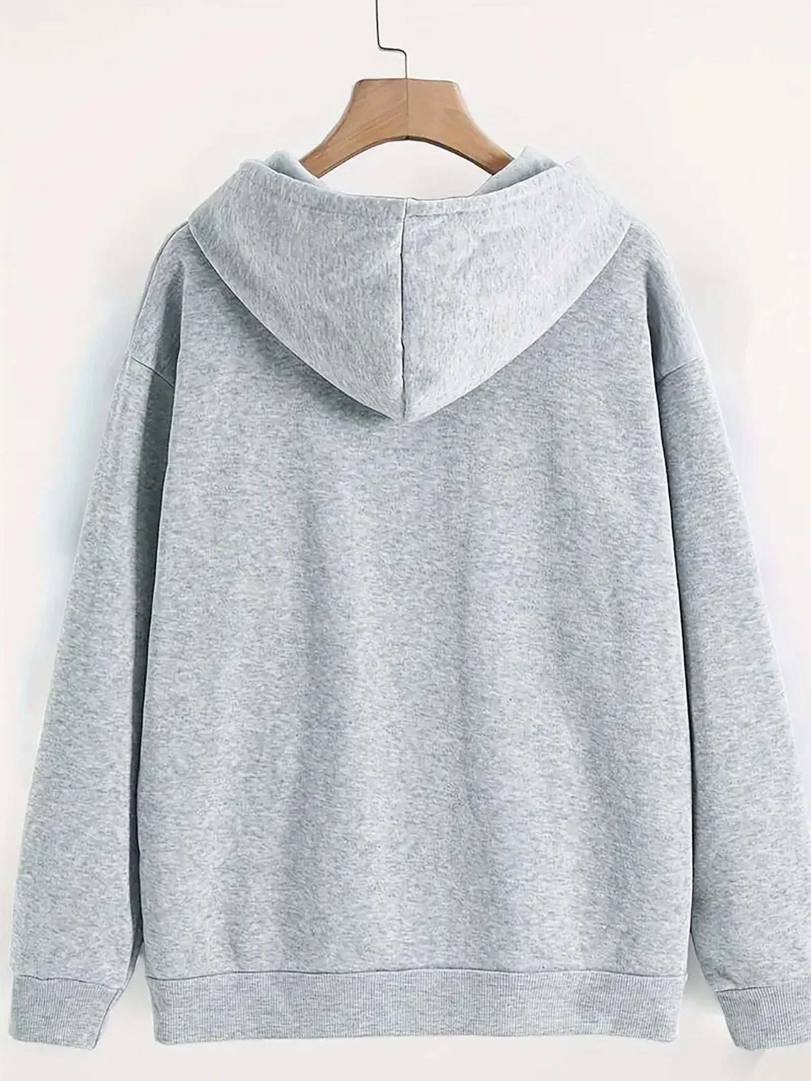 Disney Women's Mickey and Minnie Kiss Pattern Zipper Hoodie