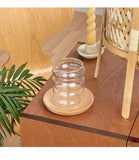 300ML Vintage Glass Coffee Mug - Heat-Resistant