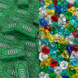 Combo Diamond Dollar Building Blocks Set for Kids