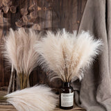 10pcs Faux Pampas Grass for Decor and Vases