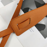 Luxury Designer Belt for Women - Soft PU Leather