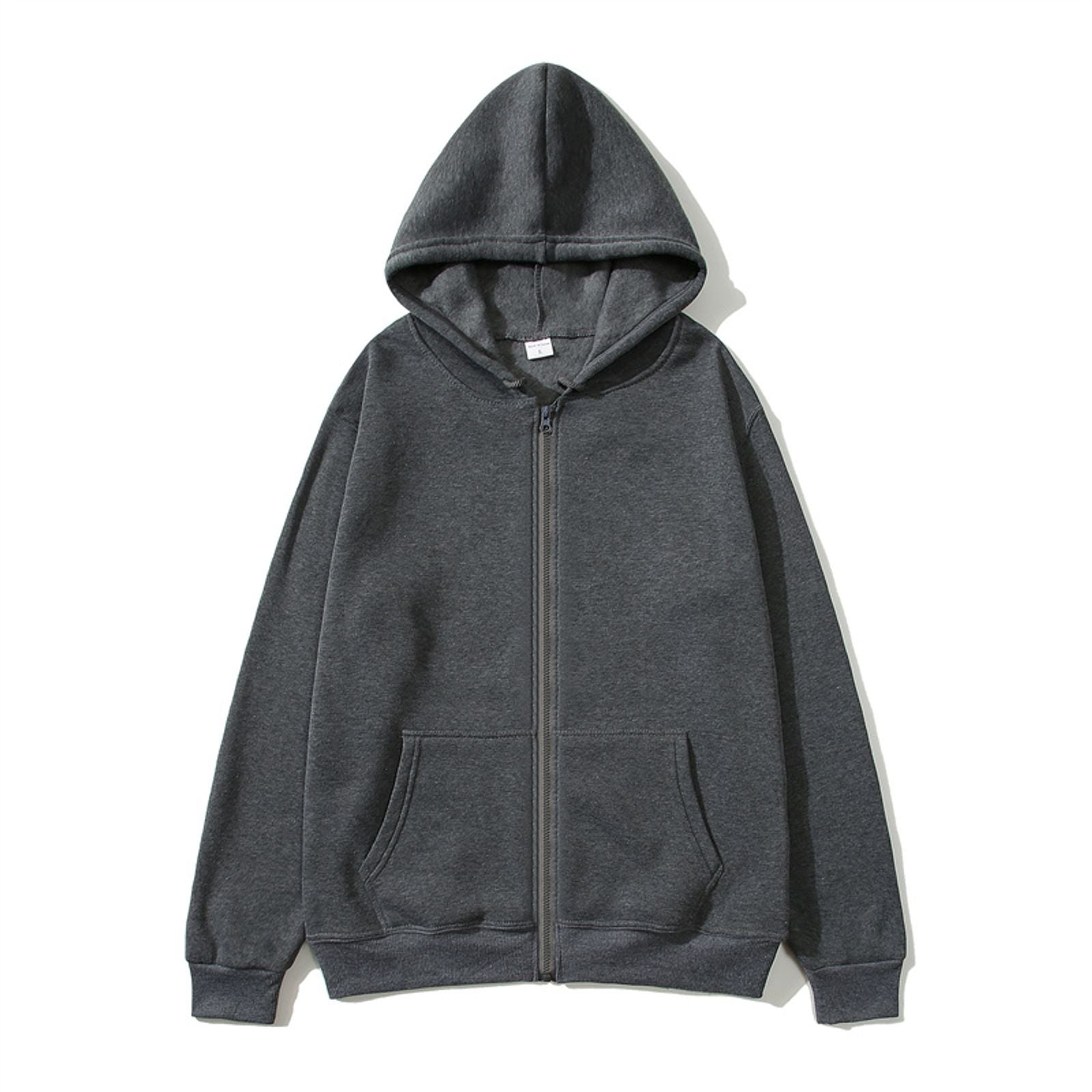Men's and Women's Fleece Zipper Hoodie Jacket