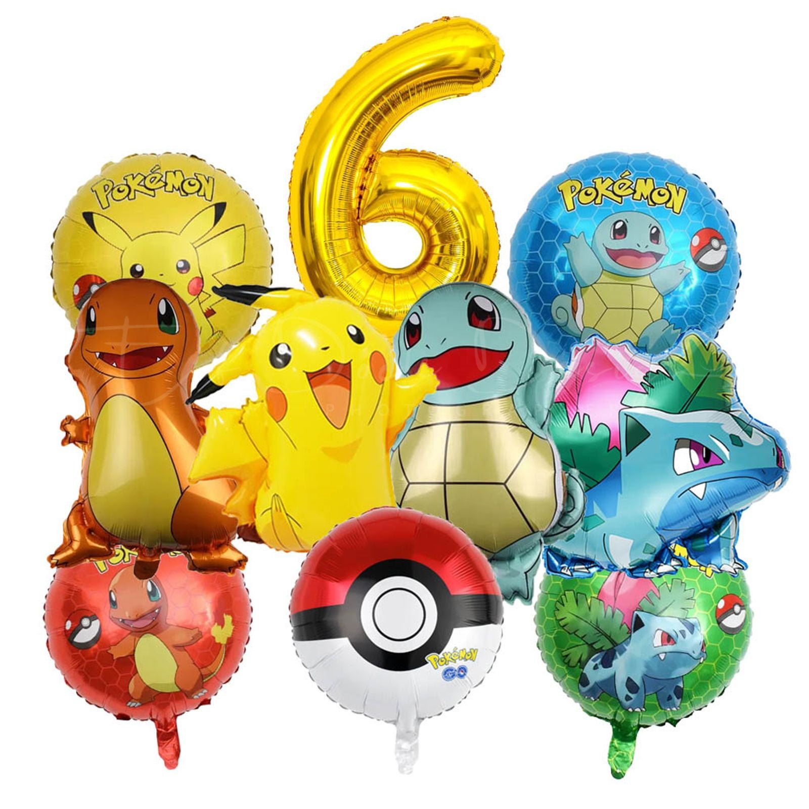 Pokemon Balloons Set for Kids' Birthday Party