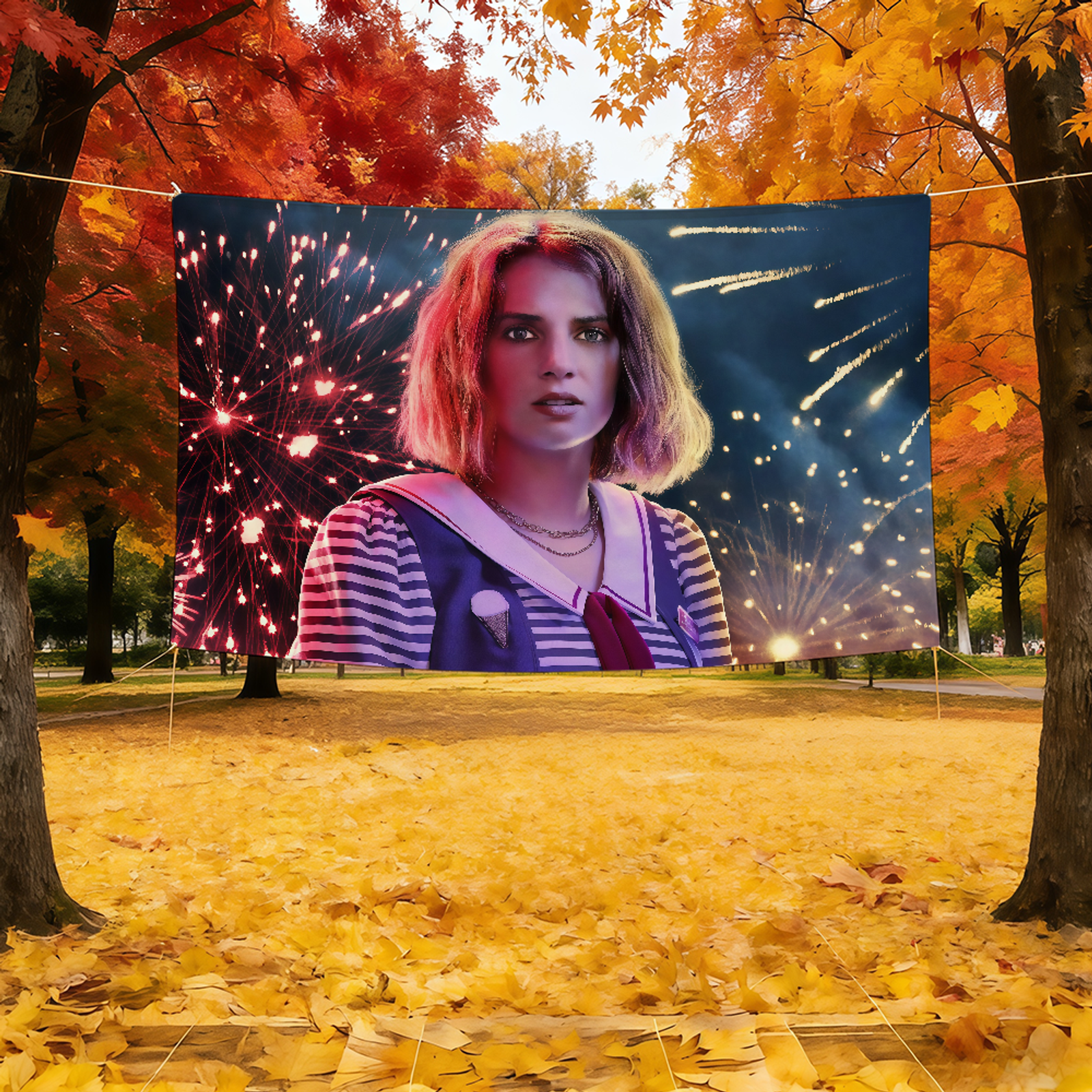 Maya Hawke Flag Banner for Outdoor Garden Decoration