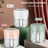 Powerful Mini Electric Garlic Chopper