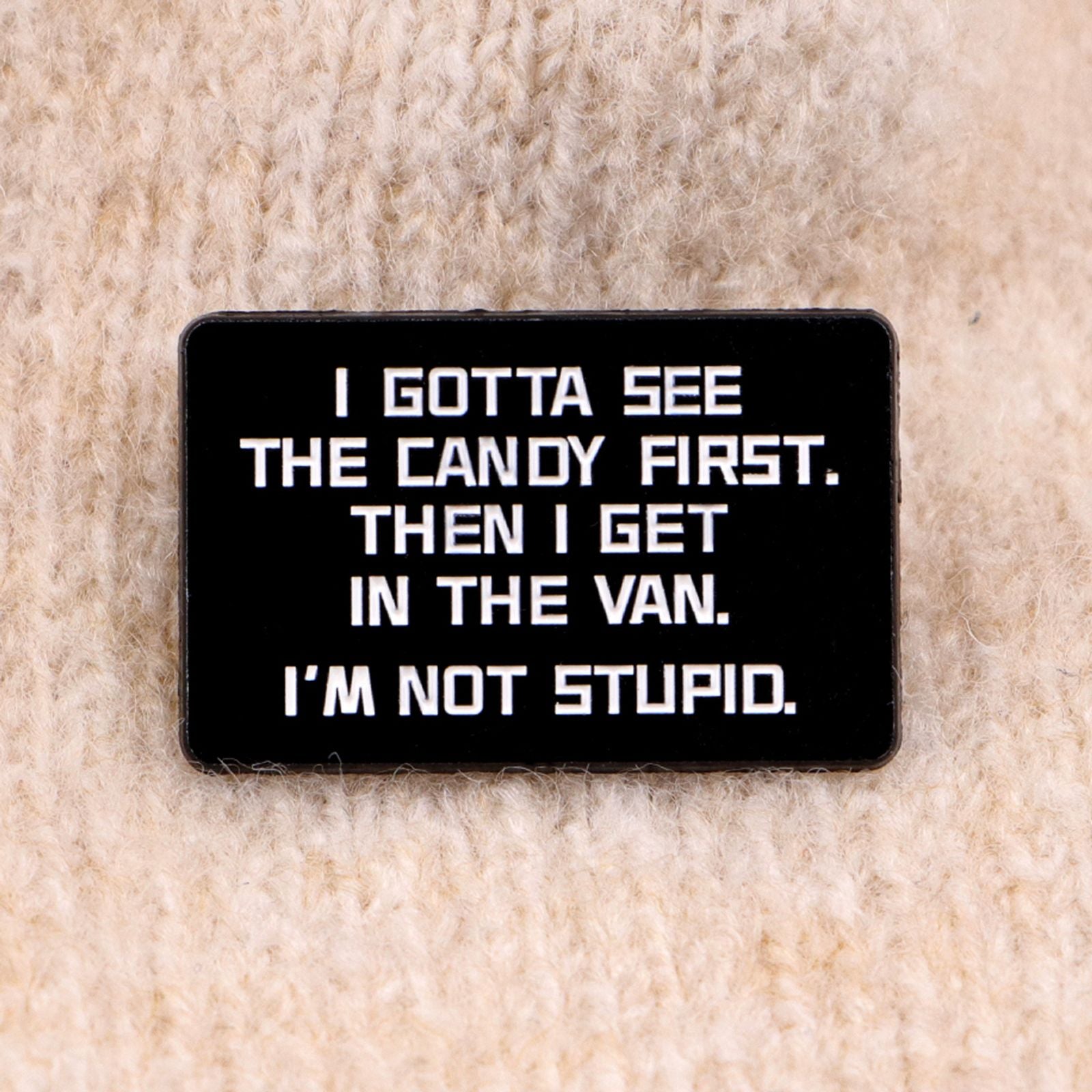 Funny Feminism Quotes Enamel Pin - Silly Goose Brooch